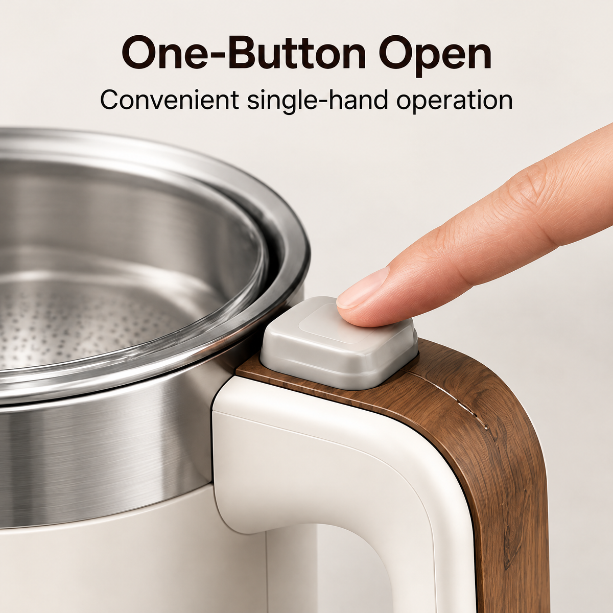 Nuvvida® BrewEase Electric Kettle — 1.5L Multi-Function Tea & Hot Water Kettle with Filter