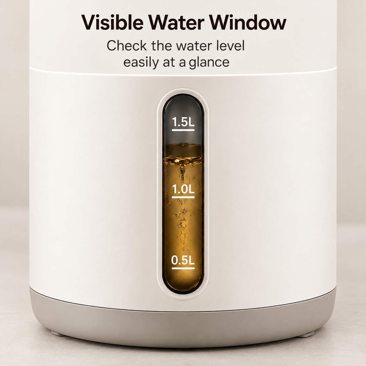 Nuvvida® BrewEase Electric Kettle — 1.5L Multi-Function Tea & Hot Water Kettle with Filter