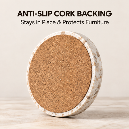 Nuvvida® Everyday Drink Coaster — Elegant Protection for Every Table