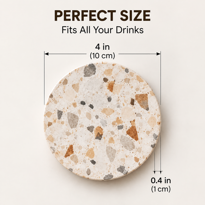 Nuvvida® Everyday Drink Coaster — Elegant Protection for Every Table