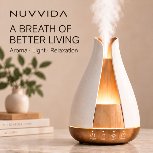 Nuvvida® Everyday Home Humidifier — Comforting Moisture for Your Space