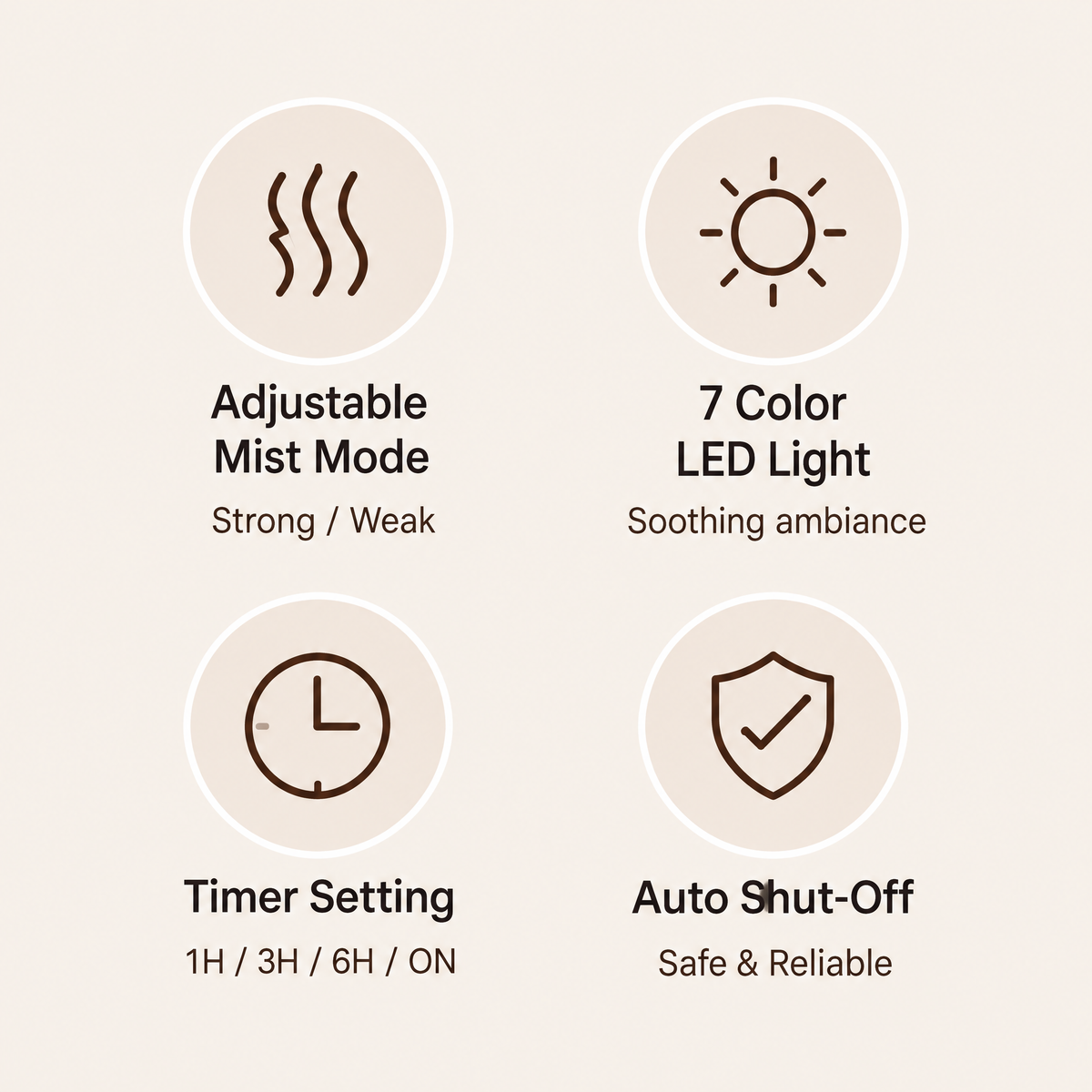Nuvvida® Everyday Home Humidifier — Comforting Moisture for Your Space