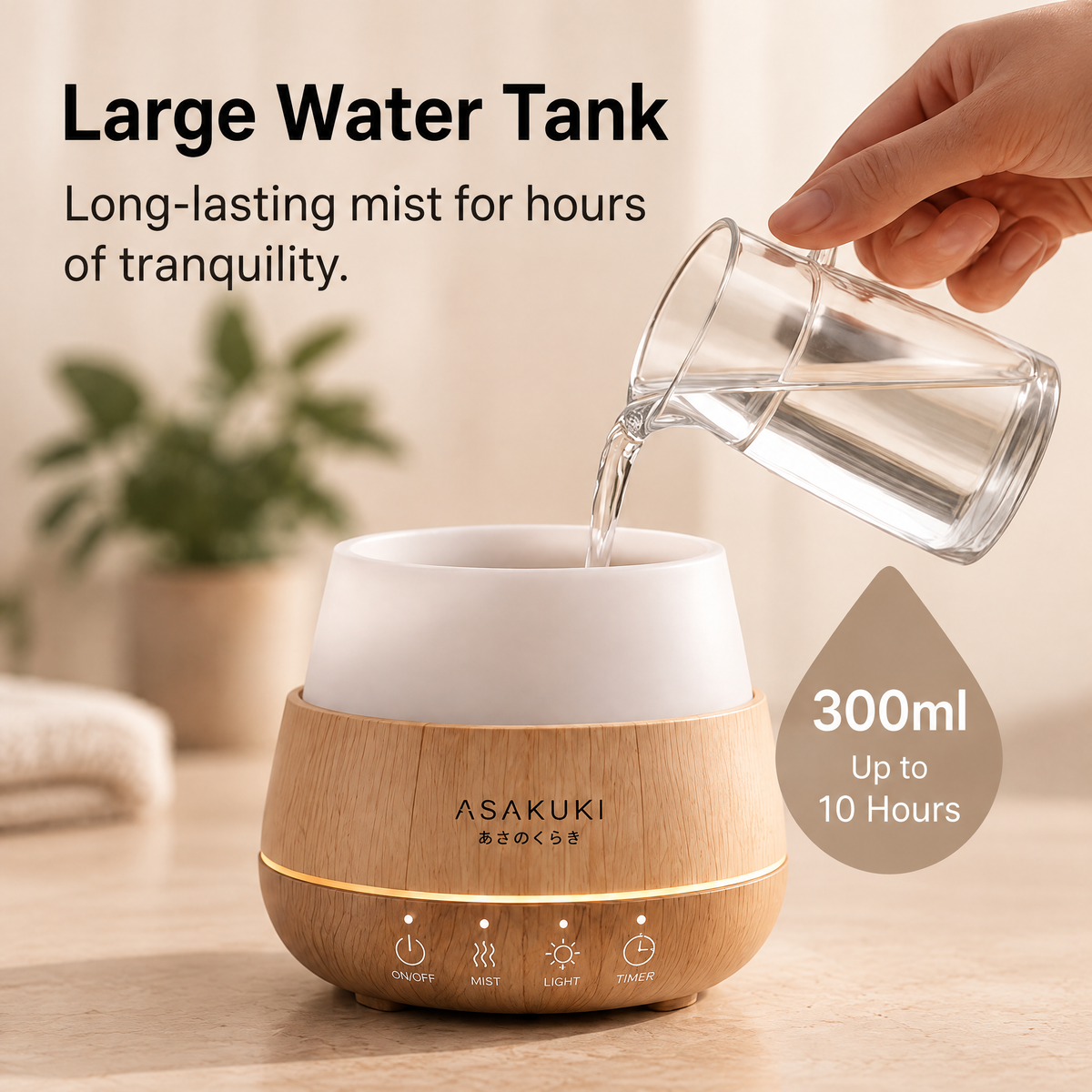 Nuvvida® Everyday Home Humidifier — Comforting Moisture for Your Space