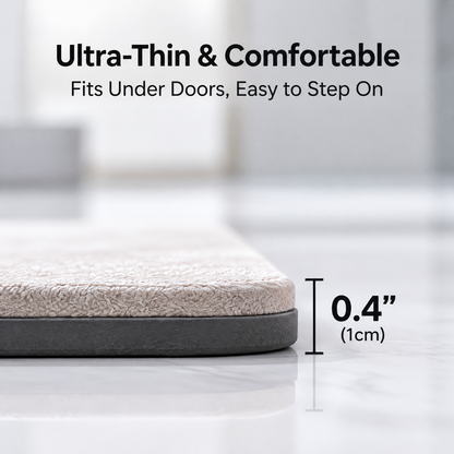 Nuvvida® DryStep Bath Mat — Ultra-Thin Quick-Absorb Floor Mat for Bathroom & Home